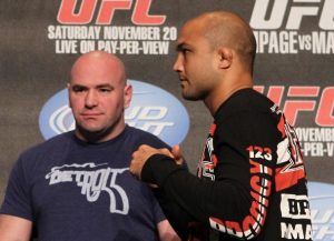 Dana White Says BJ Penn is Done With the UFC