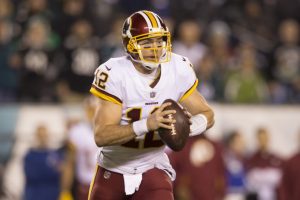 Redskins Name McCoy, Not Haskins, Starter Against Patriots