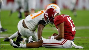 NCAA Football News and Notes: Tagovailoa Injured In Alabama Win