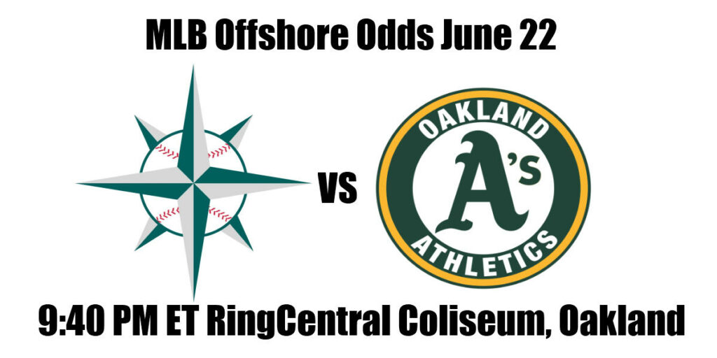 Mariners vs A's June 22