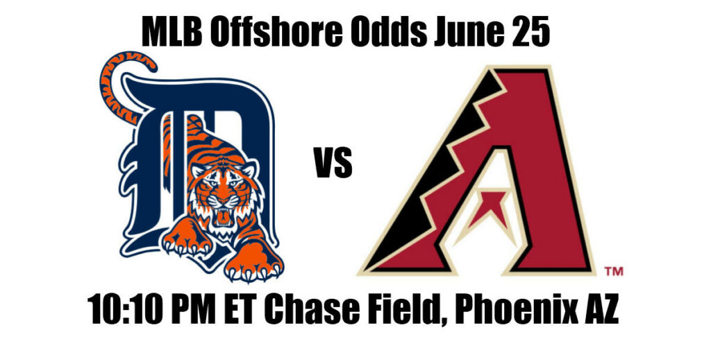 Tigers vs Diamondbacks June 25