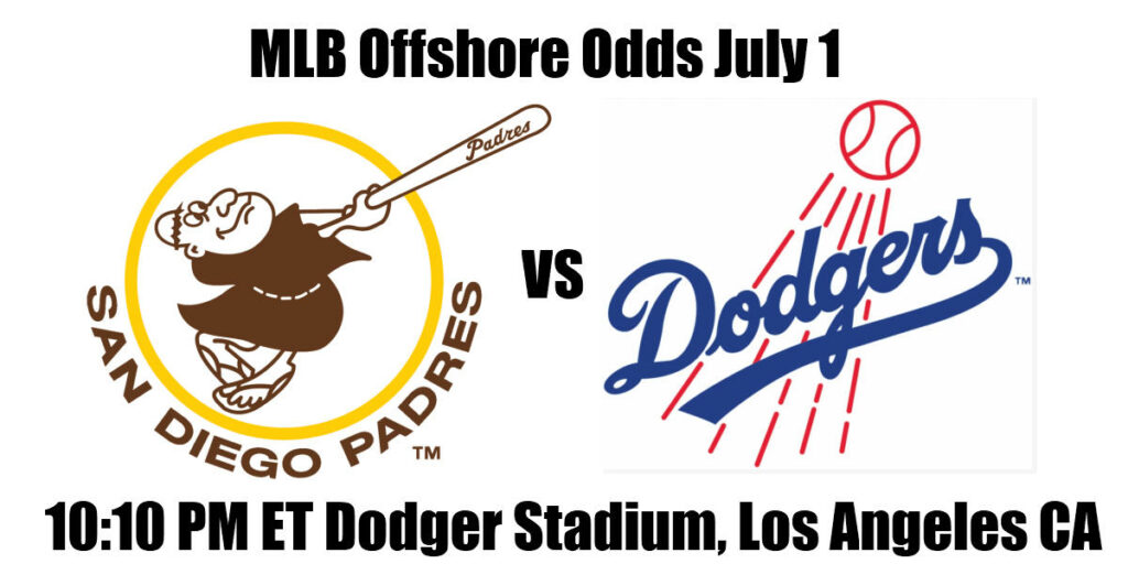 Padres vs Dodgers July 1