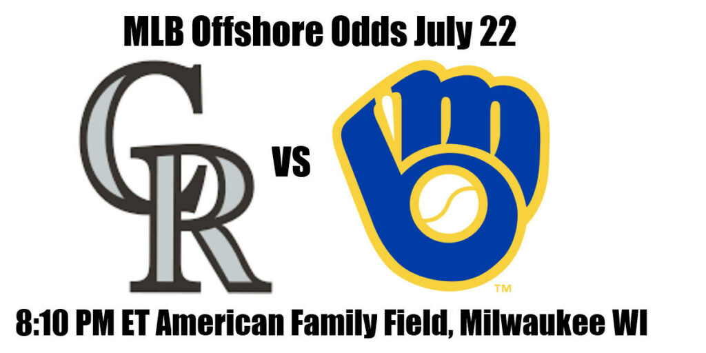 Rockies vs Brewers July 22