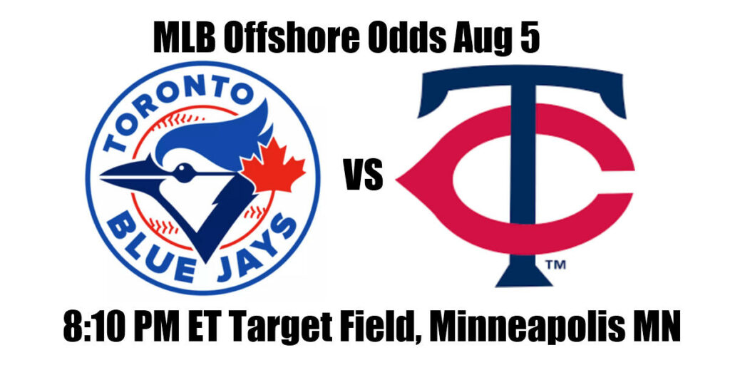 Blue Jays vs Twins Aug 5