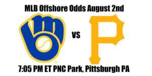 Brewers vs Pirates MLB Offshore Odds, Preview & Pick (Aug 2)