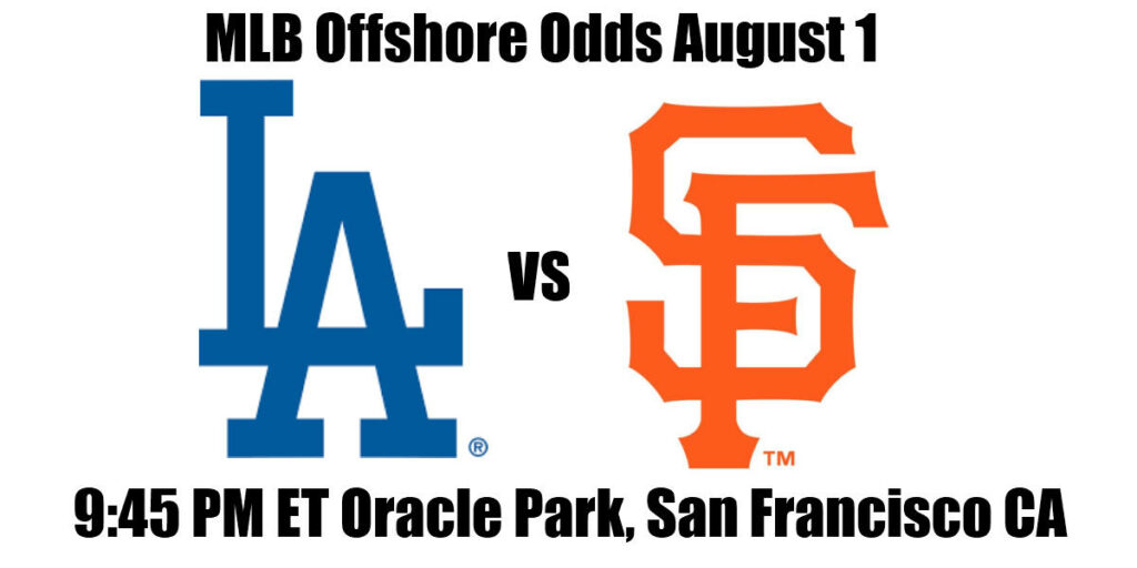 Dodgers vs Giants Aug 1