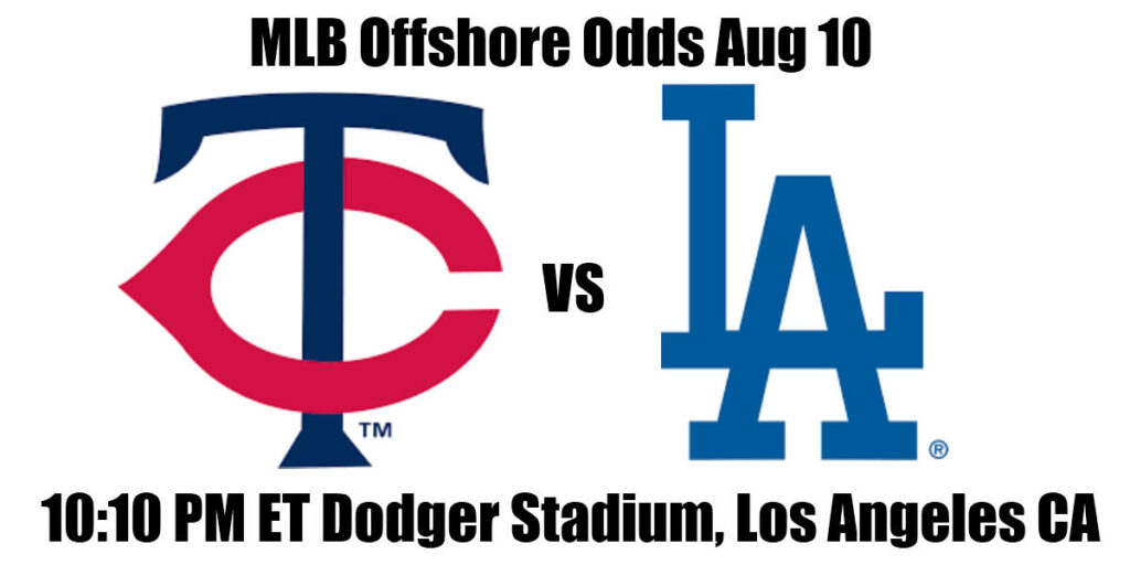 Twins vs Dodgers Aug 10