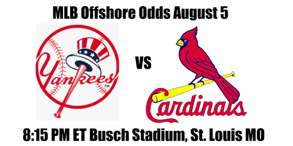 Yankees vs Cardinals Aug 5