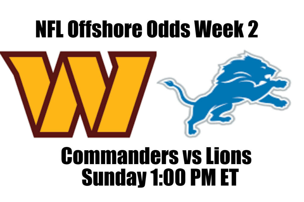 Commanders Lions week 2