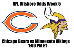 Bears vs Vikings NFL Offshore Odds, Preview & Pick (Week 5)