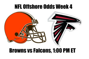 Browns vs Falcons NFL Offshore Odds, Preview & Pick (Week 4)