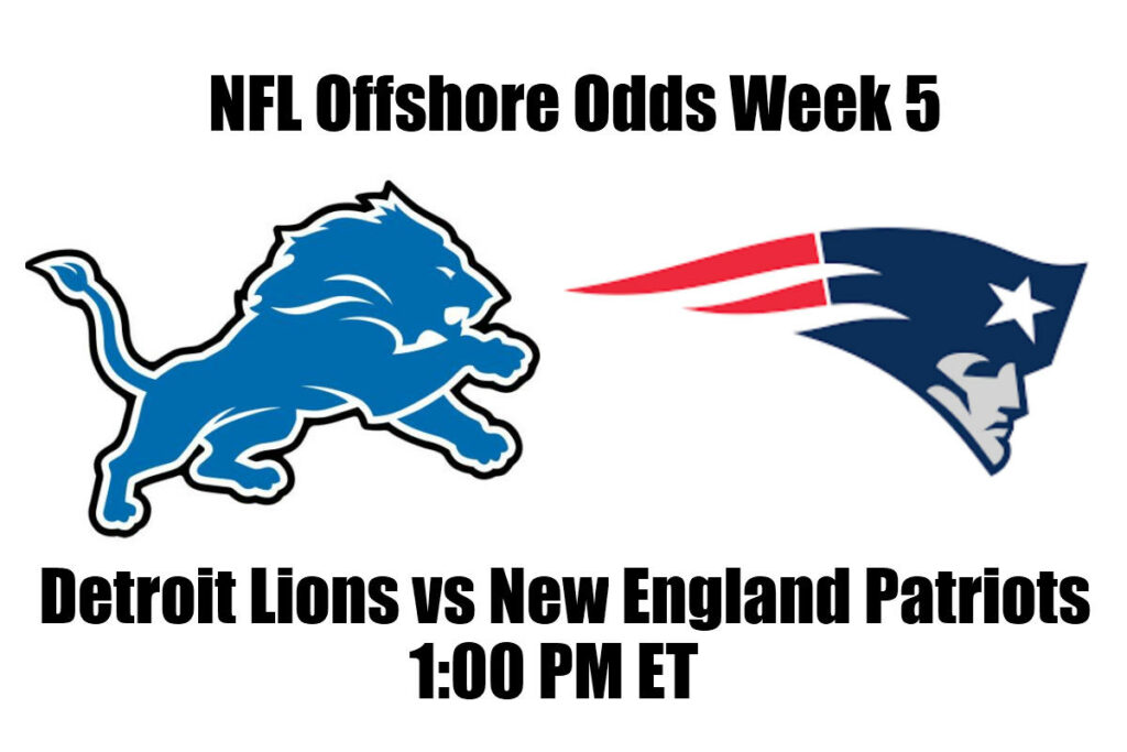 Lions Patriots week 5