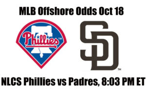 Phillies vs Padres NLDS MLB Offshore Odds, Preview & Pick (Game 1)