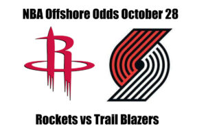 Rockets vs. Trail Blazers NBA Offshore Betting Odds, Preview, and Pick (Oct 28)