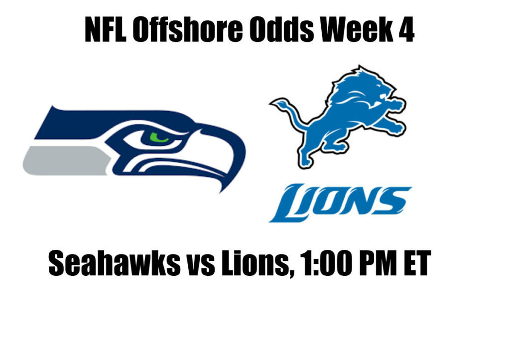 Seahawks Lions week 4