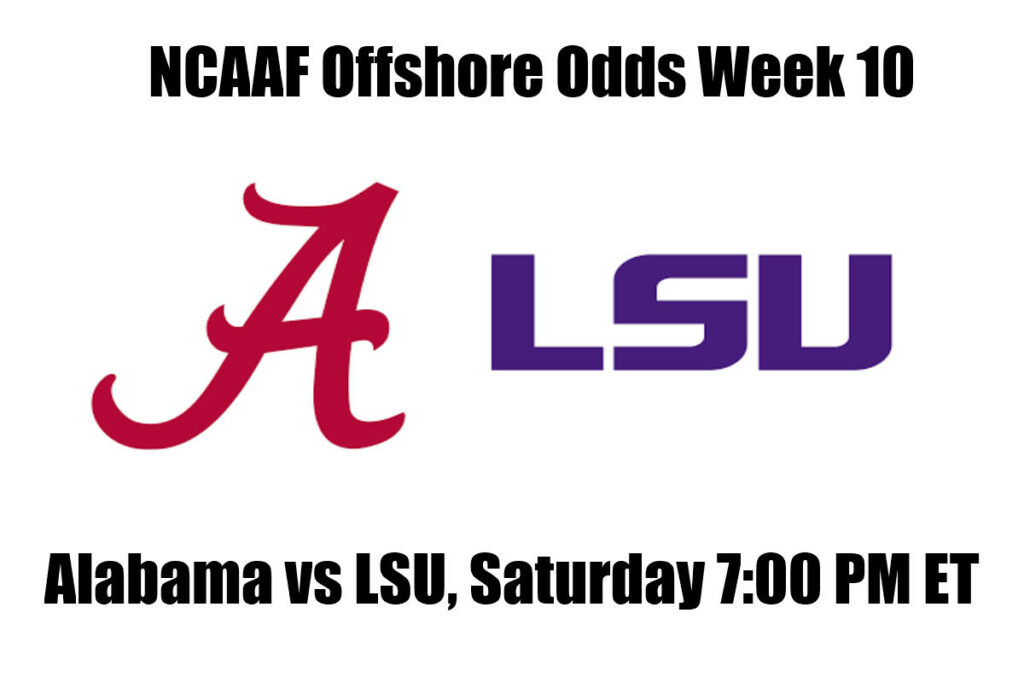 Alabama vs LSU