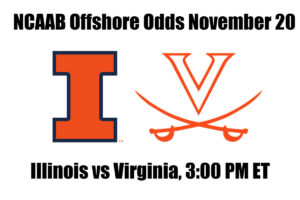 Illinois vs Virginia NCAAB Offshore Betting Odds, Preview, and Pick (November 20)