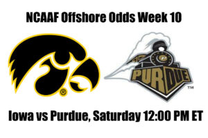 Iowa vs. Purdue NCAAF Offshore Betting Odds, Preview, and Pick (Week 10)