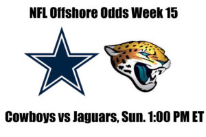 Cowboys vs Jaguars NFL Offshore Betting Odds, Preview, and Pick (Week 15)