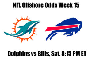 Dolphins vs Bills NFL Offshore Betting Odds, Preview, and Pick (Week 15)