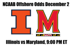 #17 Illinois vs #22 Maryland NCAAB Offshore Betting Odds, Preview, and Pick (December 2)