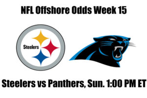 Steelers vs Panthers NFL Offshore Betting Odds, Preview, and Pick (Week 15)