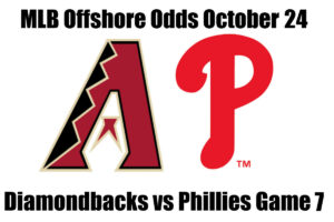 Diamondbacks vs Phillies Game 7 NLCS MLB Offshore Betting Odds, Preview