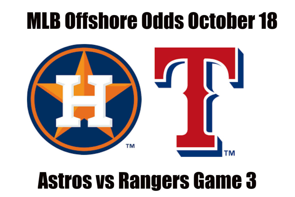 Astros vs Rangers Game 3