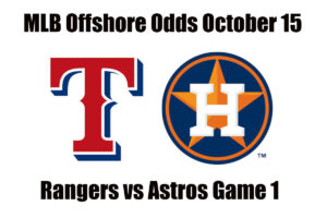 Rangers vs Astros Game 1 ALCS MLB Offshore Betting Odds, Preview