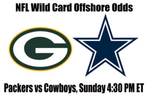 NFL Wild Card Green Bay Packers vs Dallas Cowboys NFL Offshore Betting Odds, Preview