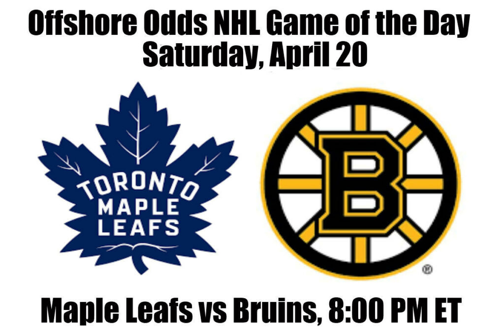 April 20 Maple Leafs vs Bruins