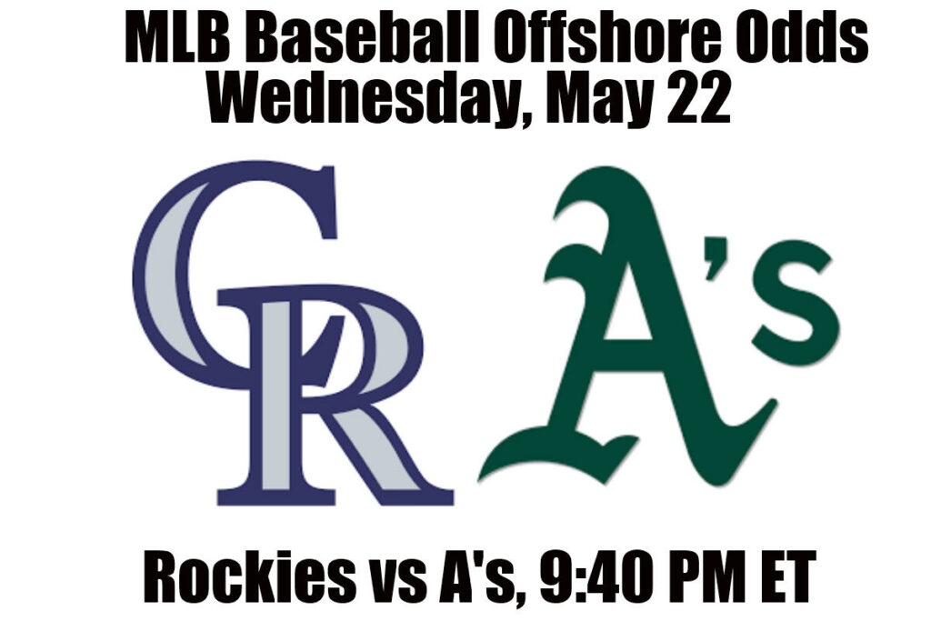 May 22 Rockies vs A's