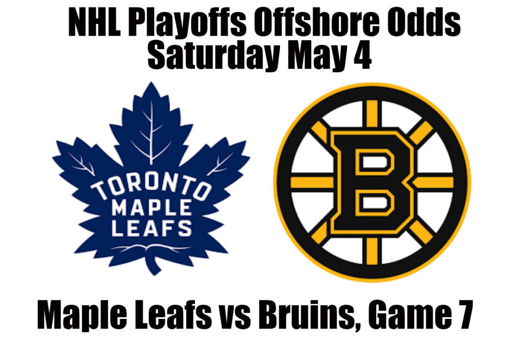 May 4 Maple Leafs vs Bruins