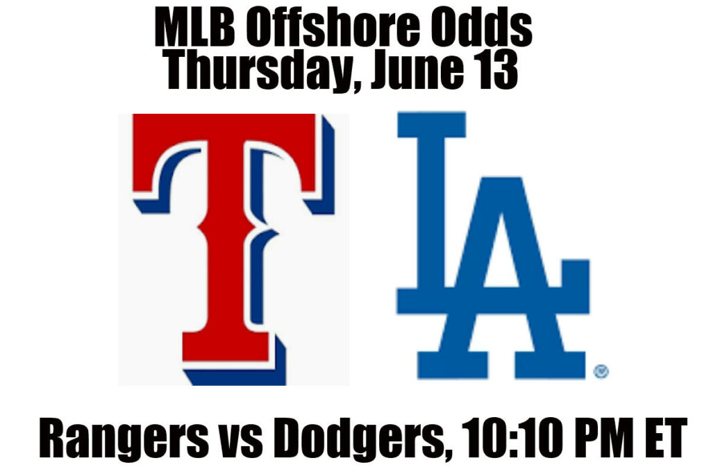 June 13 Rangers vs Dodgers