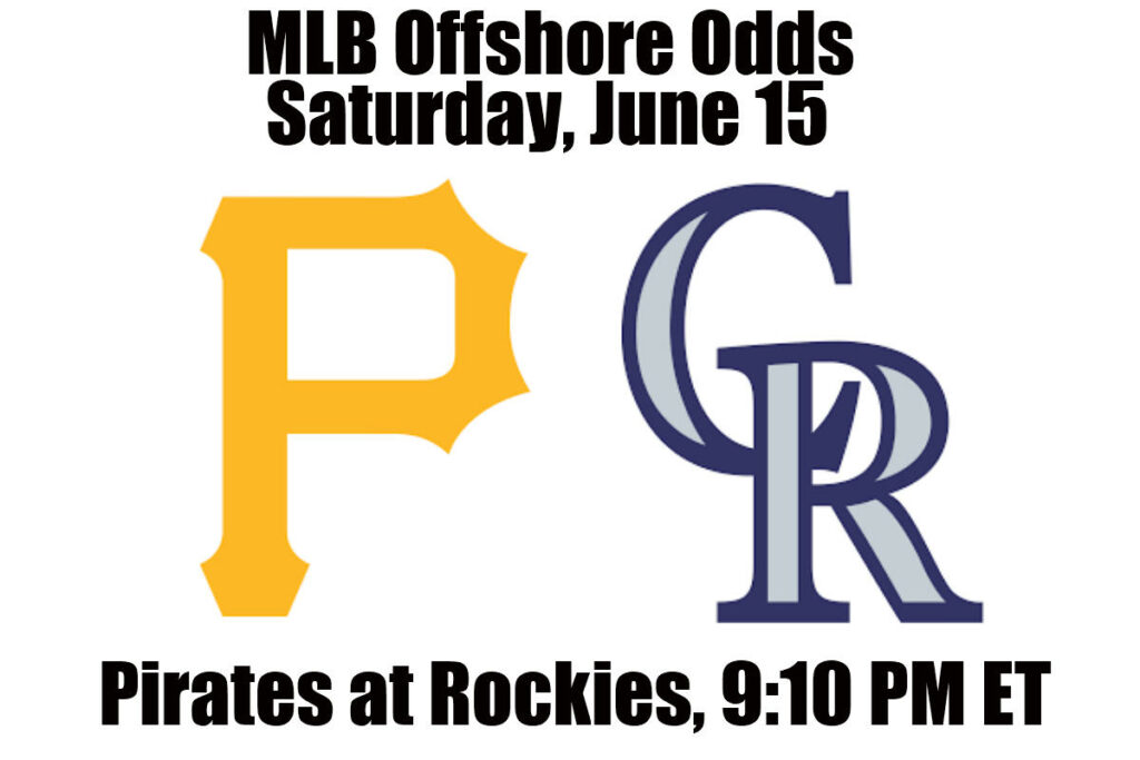 June 15 Pirates vs Rockies