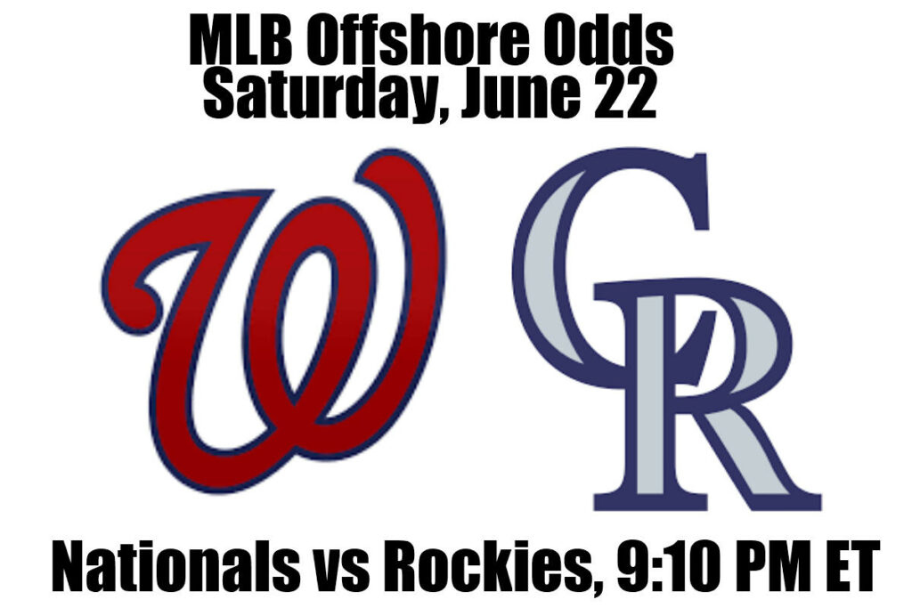 June 22 Nationals vs Rockies