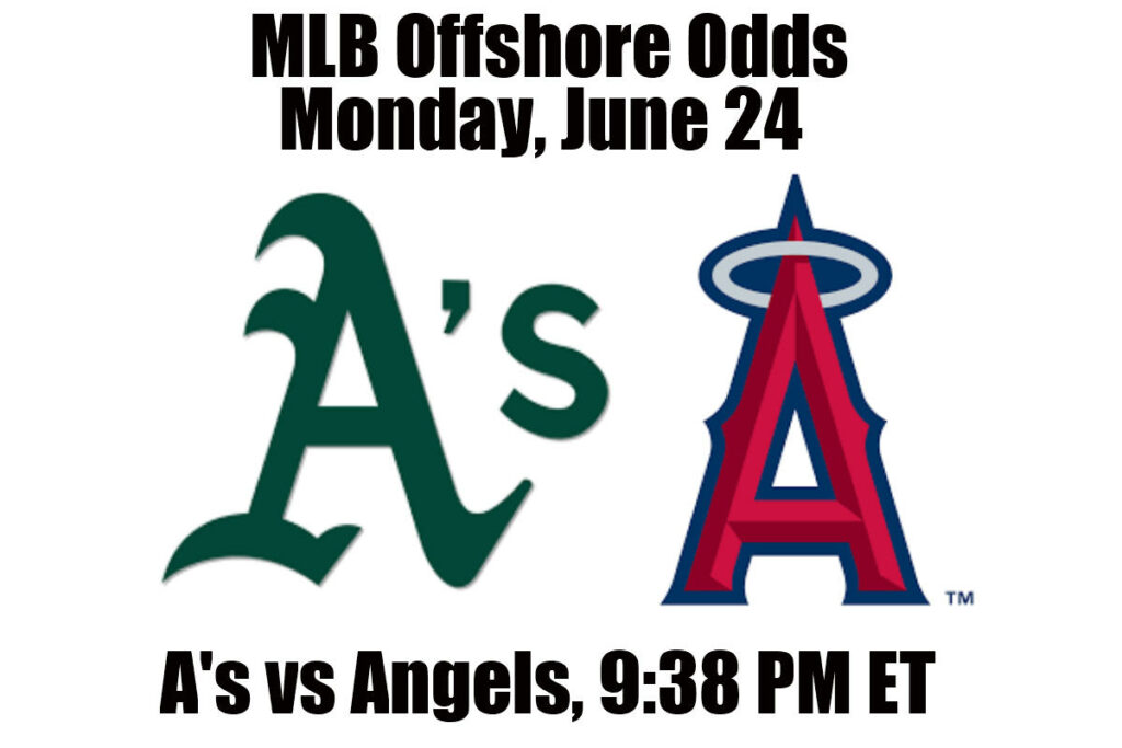 June 24 A's vs Angels