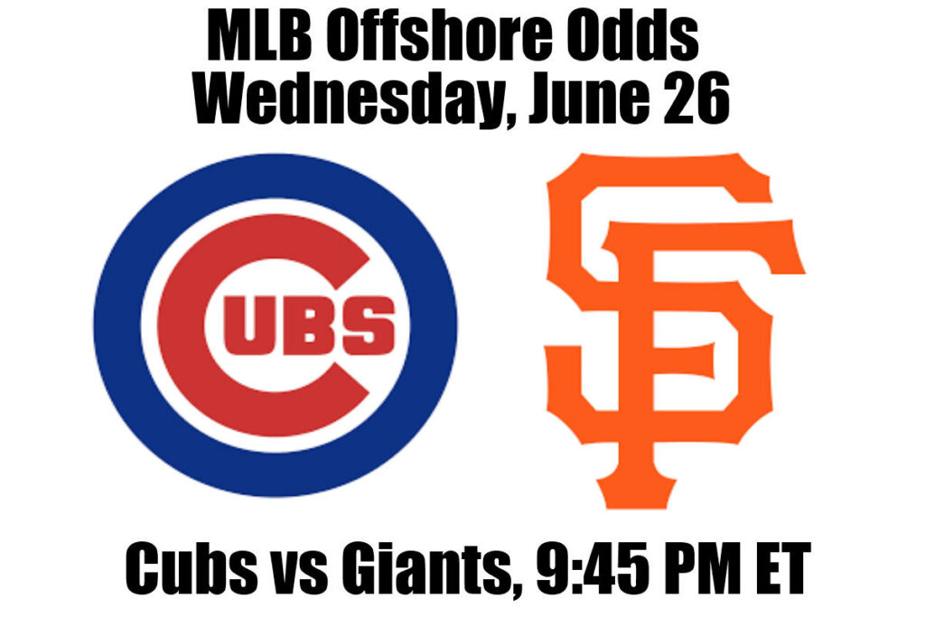 June 26 Cubs vs Giants