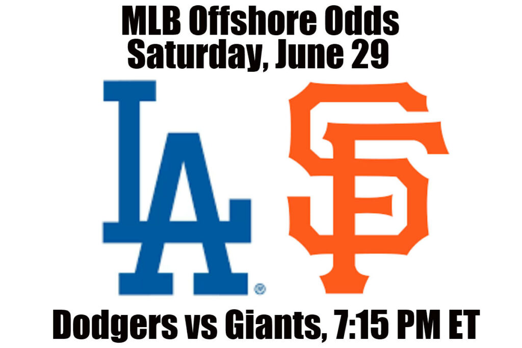 June 29 Dodgers vs Giants