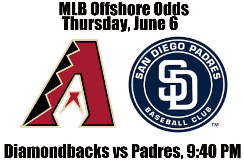 June 6 Diamondbacks vs Padres