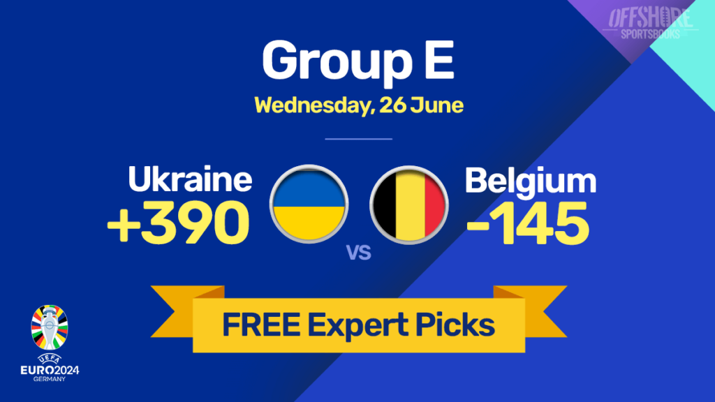 Euro 2024 Ukraine vs Belgium