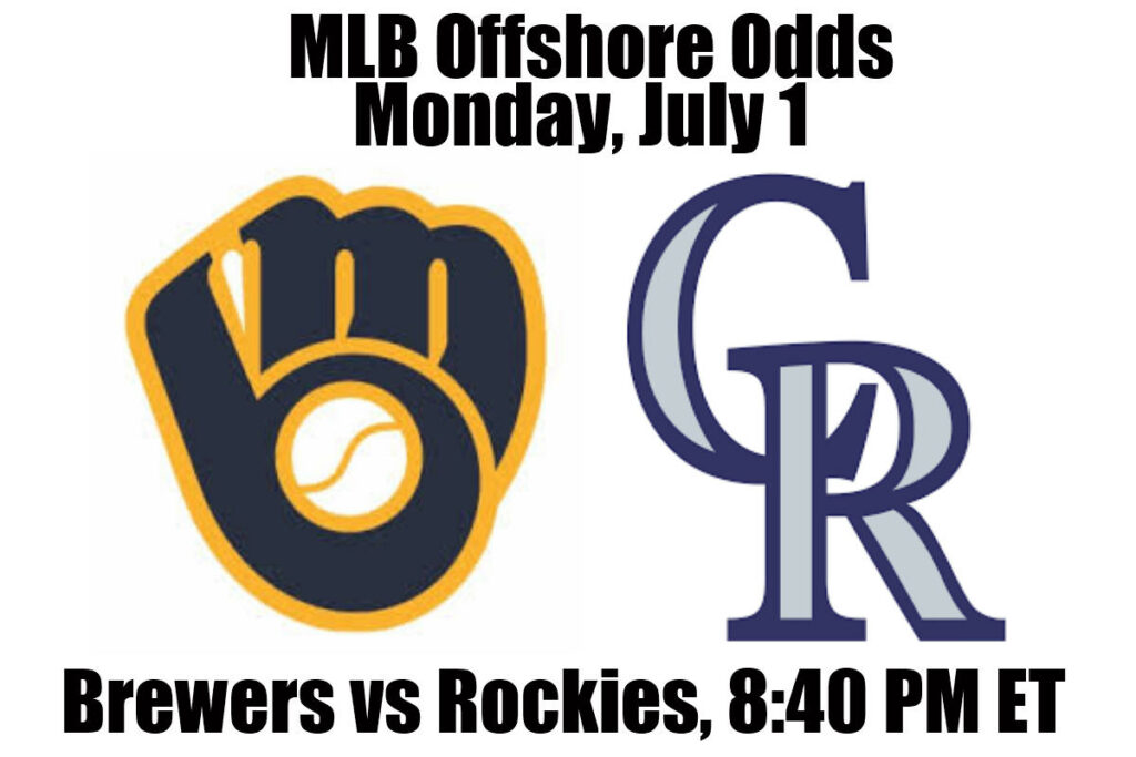 July 1 Brewers vs Rockies