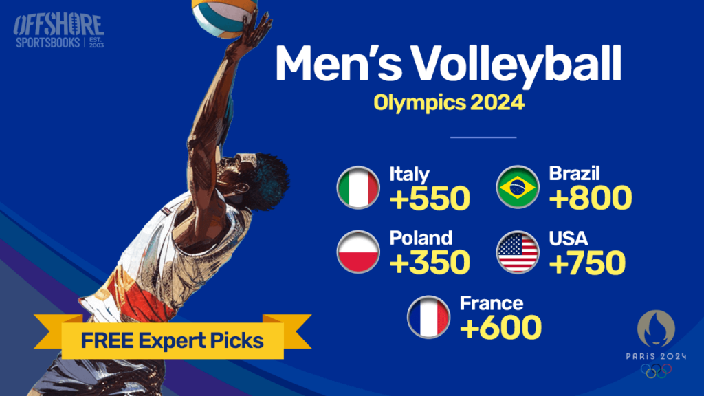 Paris Olympics Men's Volleyball Odds