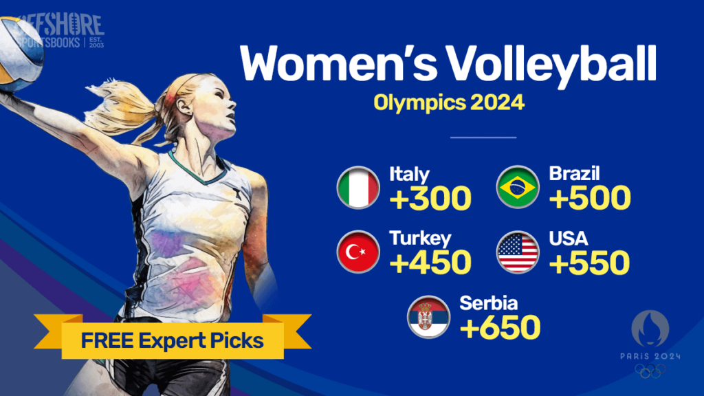 Paris Olympics Women's Volleyball Odds