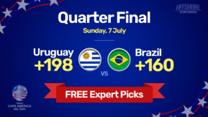 Copa America 2024: Uruguay vs Brazil Offshore Betting Odds, Preview, Picks