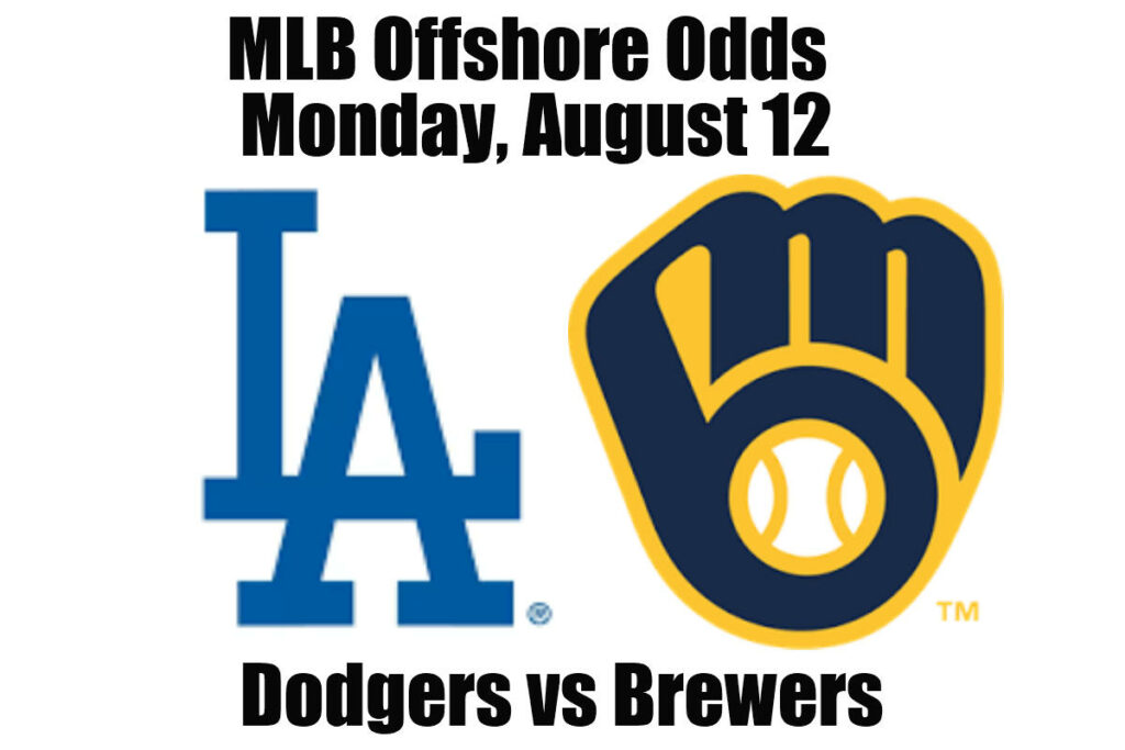 August 12 Dodgers vs Brewers