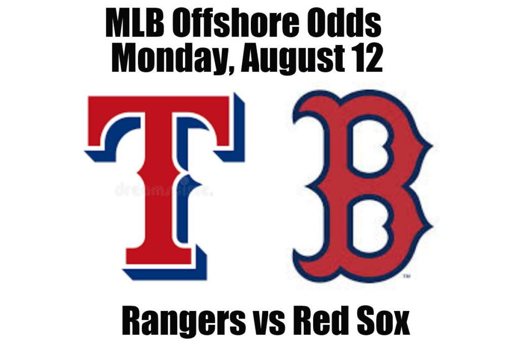 August 12 Rangers vs Red Sox