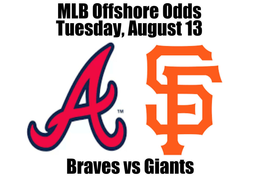 August 13 Braves vs Giants