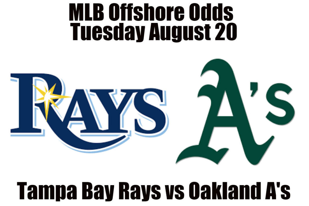 August 20 Rays vs A's