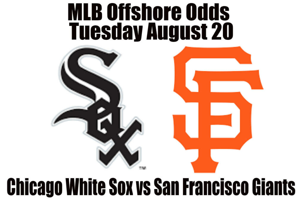 August 20 White Sox vs Giants